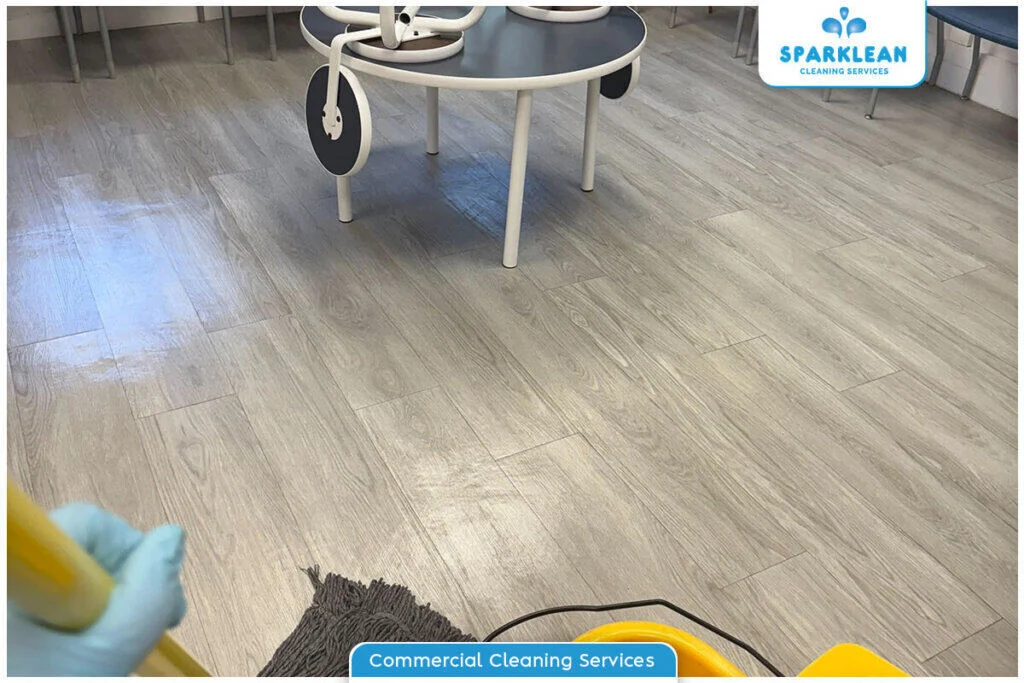 Commercial Floor Cleaning by Sparklean Cleaning Services