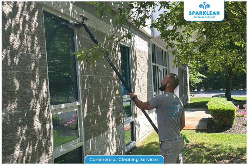 Commercial Window Cleaning by Sparklean Cleaning Services