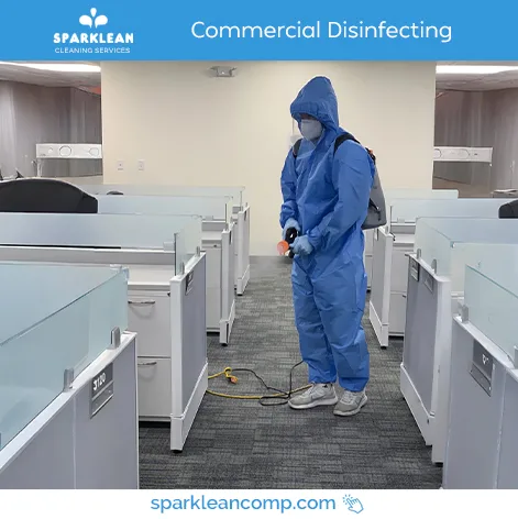 Commercial Disinfecting - Sparklean Cleaning Services