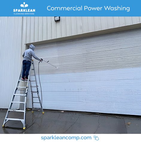 Commercial Power Washing - Sparklean Services