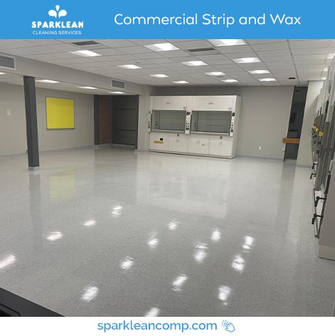 Commercial Strip and Wax - Sparklean Services