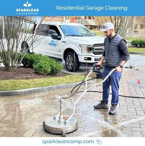 Residential Garage Cleaning - Sparklean Services