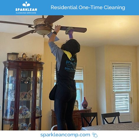 Residencial One-Time Cleaning - Sparklean Cleaning Services, Duration Flexibility, minimum of 4 hours dedicated to the task, Deodorization odor elimination